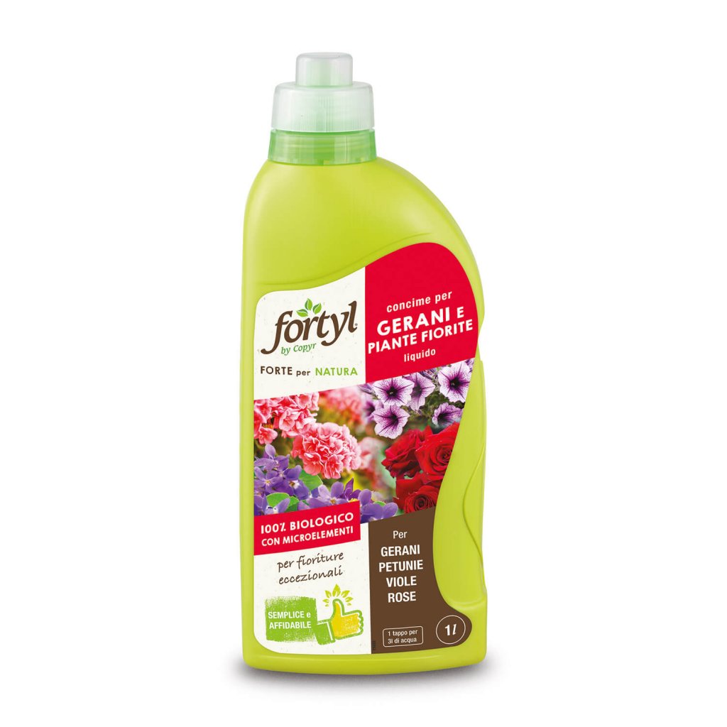 FORTYL FERTILISER FOR GERANIUMS AND FLOWERING PLANTS, liquid Copyr.eu EN