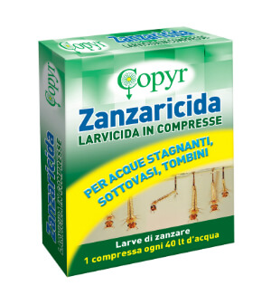 LARVICIDA ZANZARE COMPRESSE 1870020