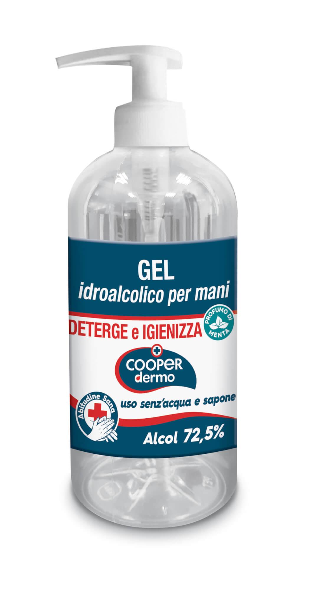 Gel igienizzante disinfettante per le mani