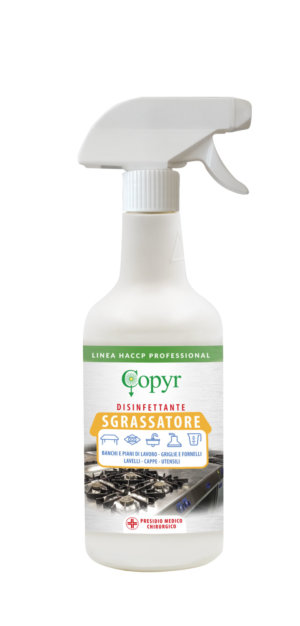 DISINFETTANTE SGRASSATORE 750 ML | Copyr