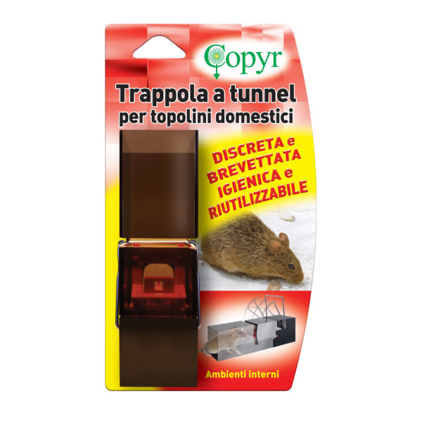 TRAPPOLA A TUNNEL PER TOPI | Copyr