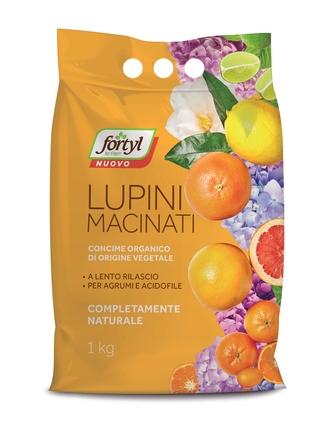 Concimi solidi: Lupino, lupini macinati 1/3 mm (25 kg), concime per agrumi