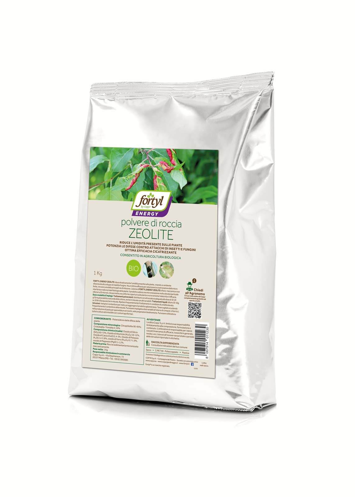 FORTYL ENERGY POLVERE DI ROCCIA ZEOLITE DA 1Kg