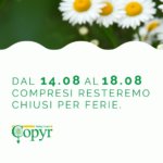 Chiusura Estiva 2023