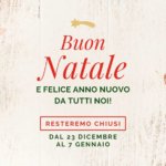 Chiusura festività natalizie